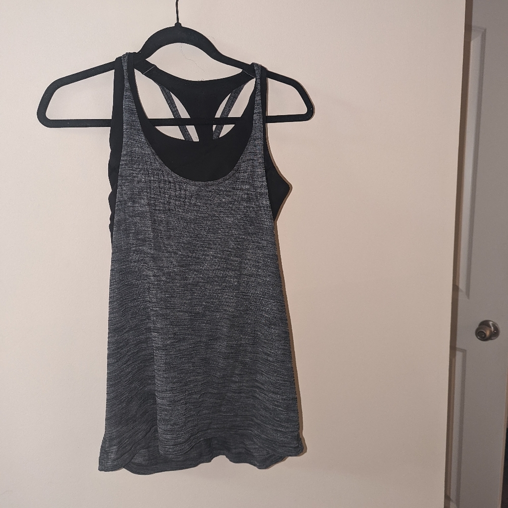 Lululemon Tank with Built-in Bra, Excellent Condition, Size 4